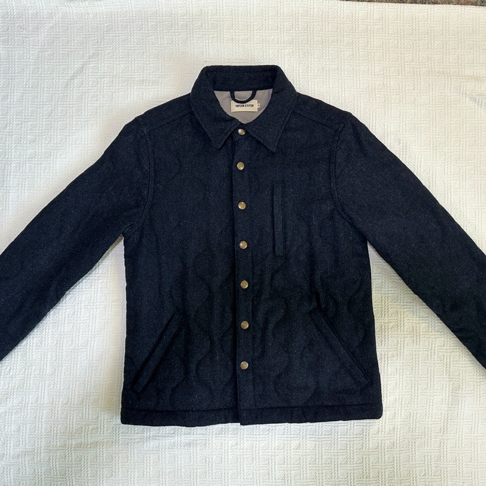 Taylor Stitch Wilton Jacket in Navy Birdseye Wool
(Small - Size 36)